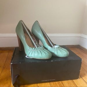 Brand New In Box Seychelles Mint Green Pumps 7